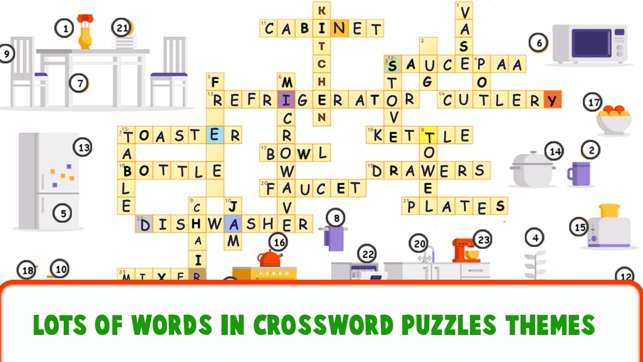 Educational Crossword For Kids(圖5)-速報App