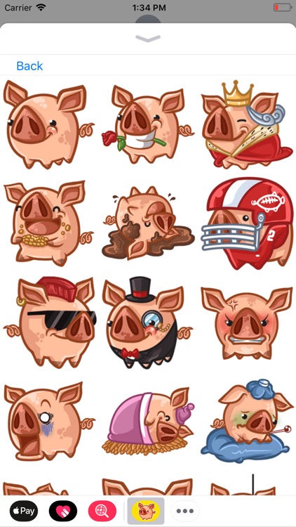 Piggy Stickers Collection