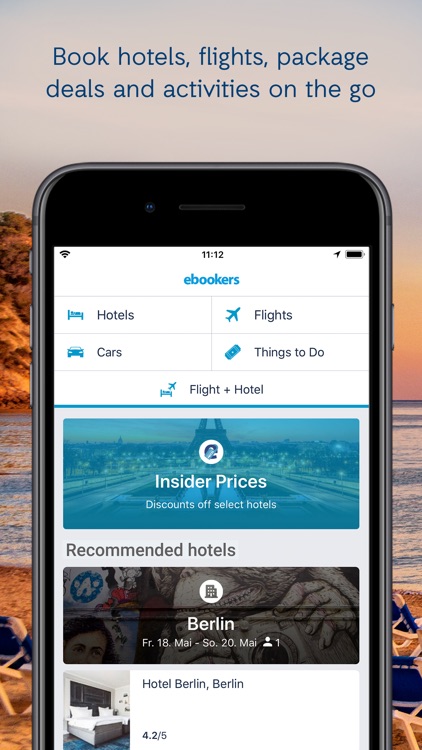 ebookers Hotels & Flights screenshot-0