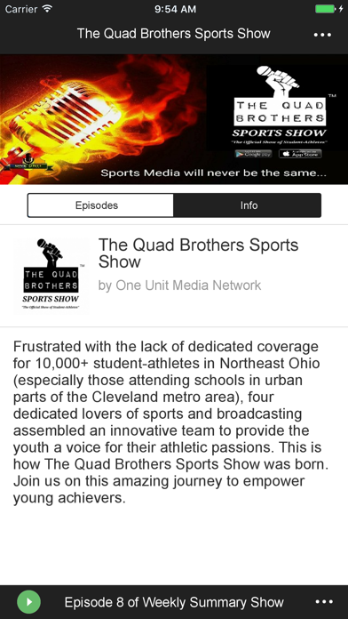 The Quad Brothers Sports Show screenshot 2