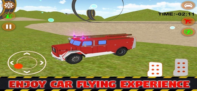 Fire Car Stunts Fly(圖3)-速報App