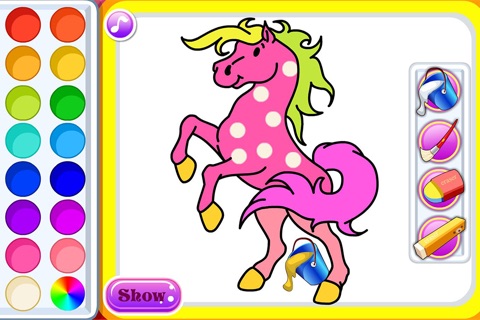 My Coloring Pages Book Game screenshot 2