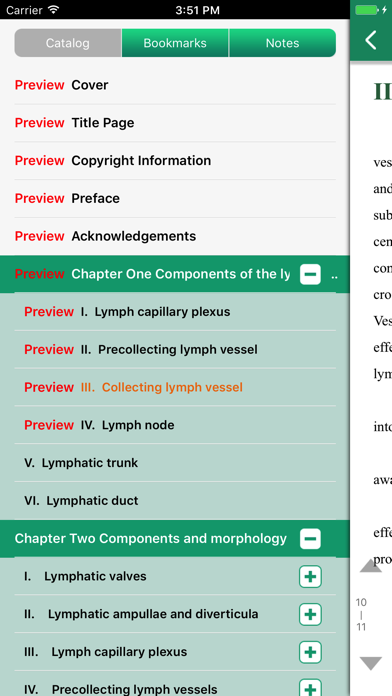 Atlas of lymphatics for iPhone screenshot 2
