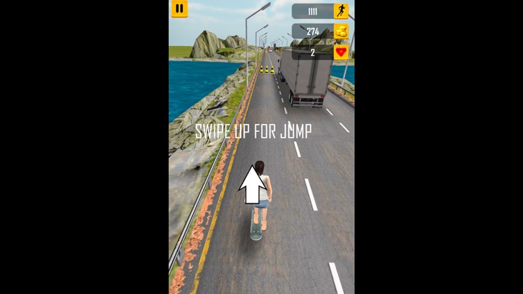 Traffic Skate Adventure screenshot-4