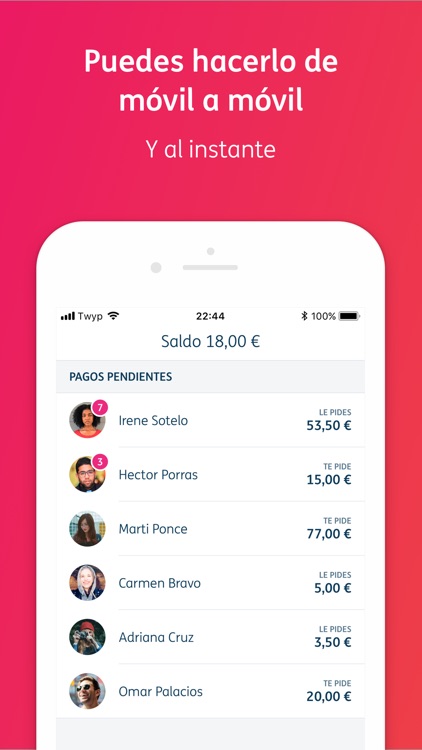 Twyp – Pago entre amigos