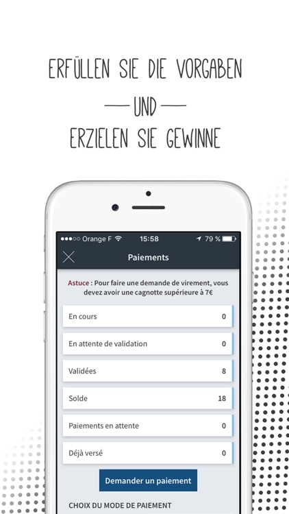 Mobeye - Gagnez de l'argent en un clic ! screenshot-3