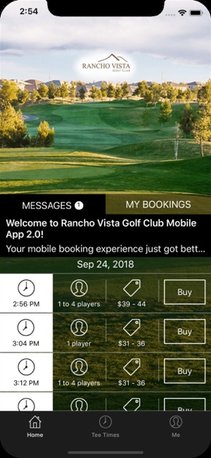 Rancho Vista Golf Tee Times