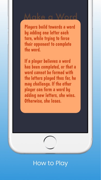 Make a Word - Classic Game screenshot 2