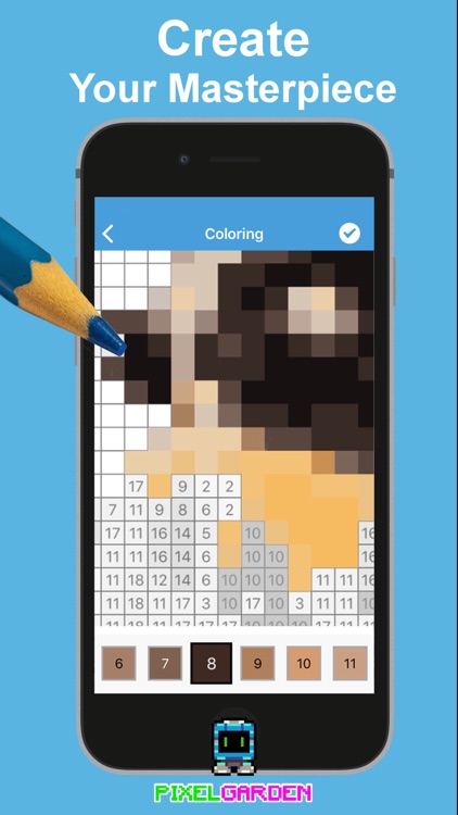 Pixel Garden: Coloring Numbers screenshot-4