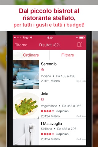Guida Michelin Italia screenshot 3