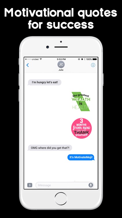 MotivateMoji - Emoji & Sticker