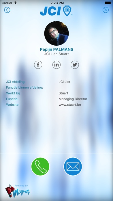 JCI Connect screenshot 2