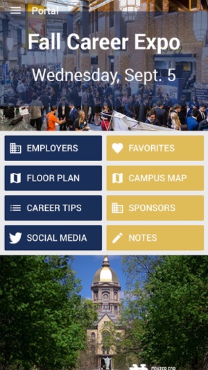 Notre Dame Career Expo(圖1)-速報App