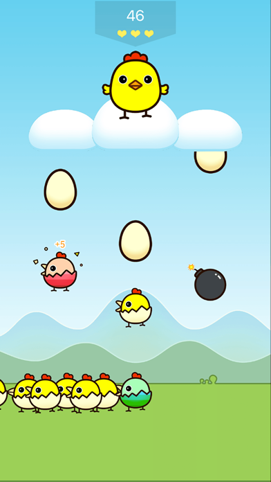 Happy Chicken - Save Eggs screenshot 2