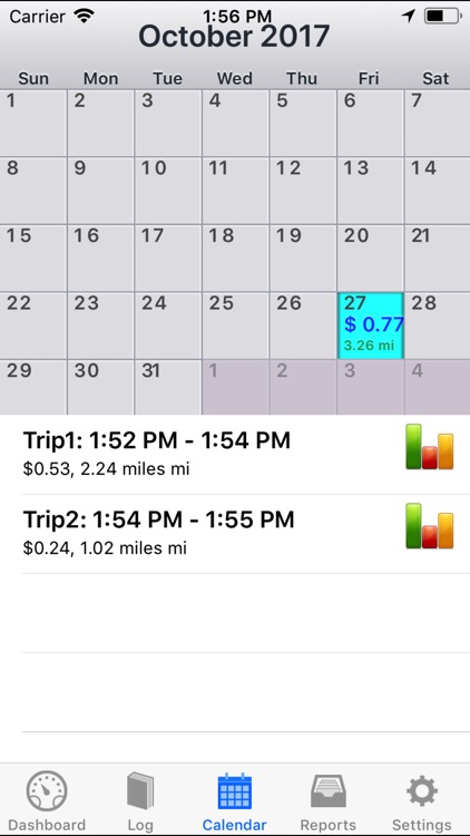 Trip Miles -  Expense Tracker