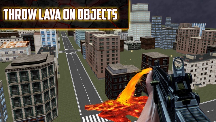 Lava Gun Weapon 3D screenshot-4