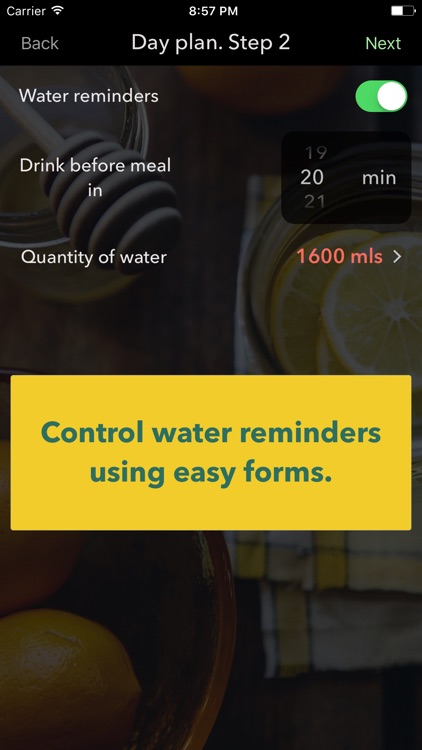 MealWaterLab  - meal water drink reminder screenshot-4