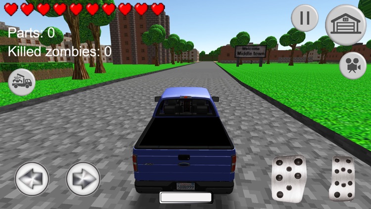 Blocky City: infected zone screenshot-3