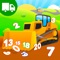 Learn Trucks Diggers Numbers