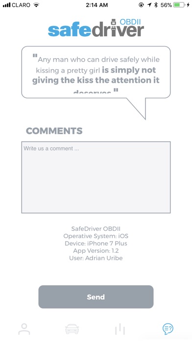 SafeDriver OBDII screenshot 4
