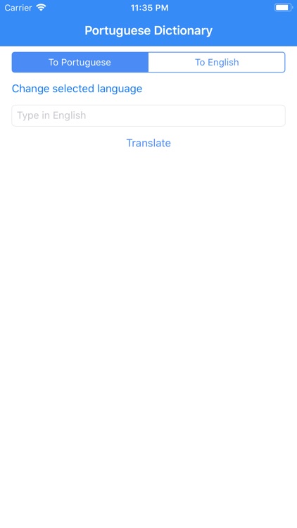 Portuguese Dictionary Pro