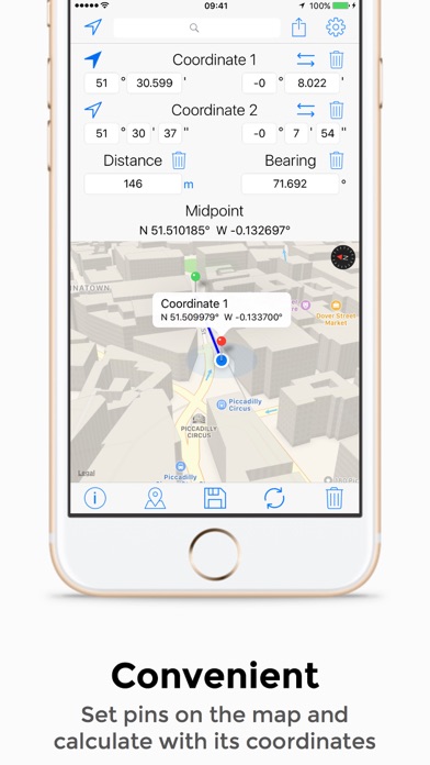 Coordinates Calculator Pro screenshot 3