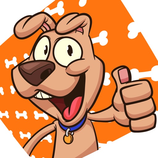 The Cartoon Dog Stickers