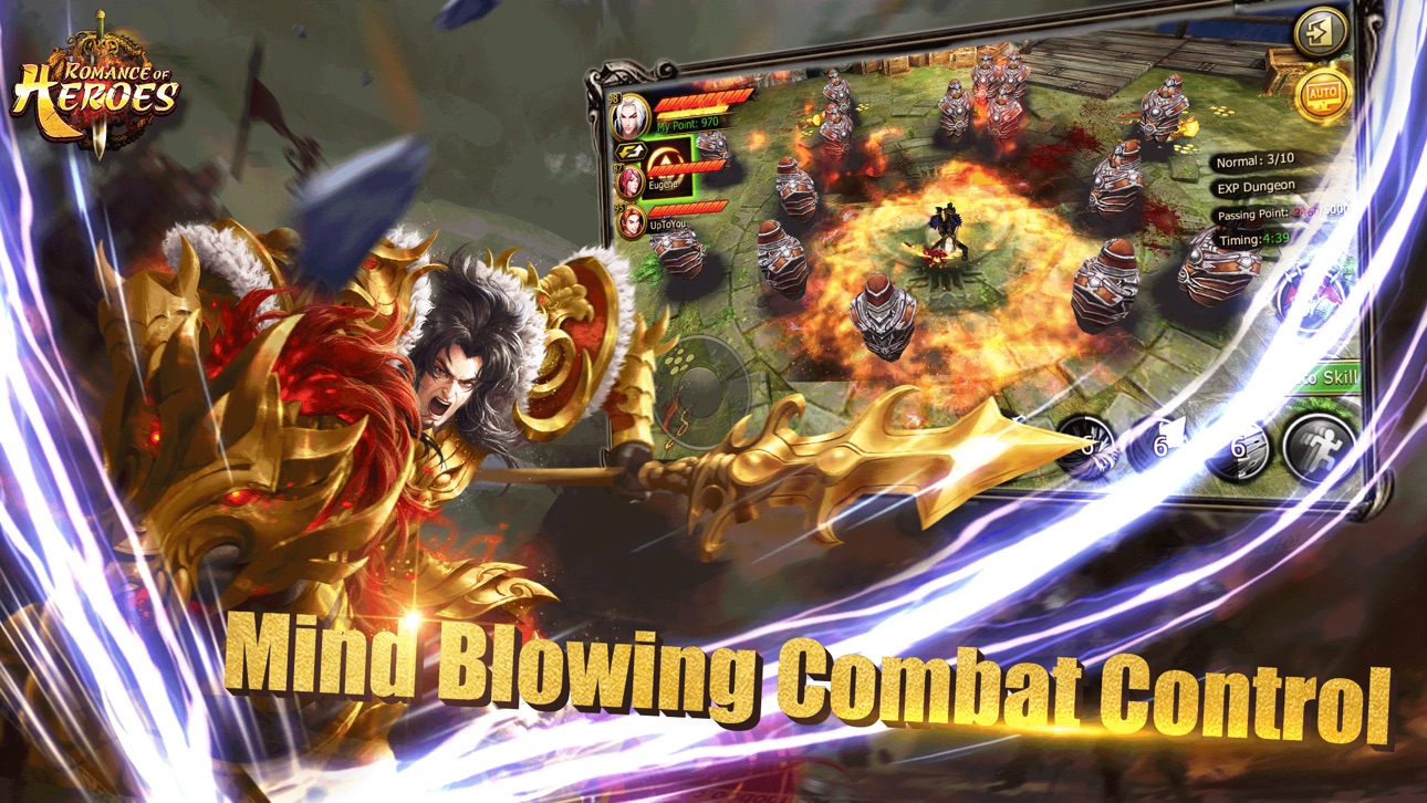 Romance of Heroes Hack screenshot 2 - iOS game interface