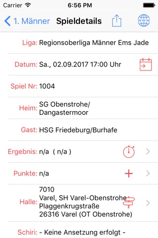 SG Obenstrohe/Dangastermoor screenshot 3