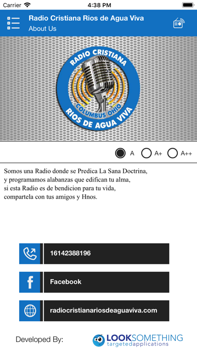 Radio Cristiana RiosdeAguaViva screenshot 3