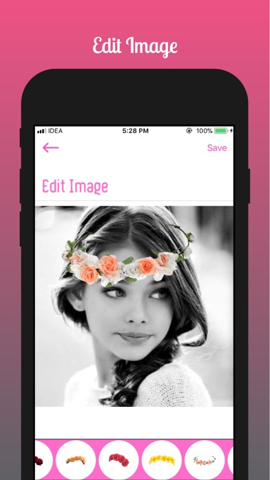 Flower Crown Image Booth screenshot 4