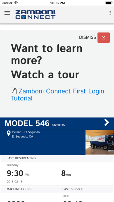 Zamboni Connect™ screenshot 2