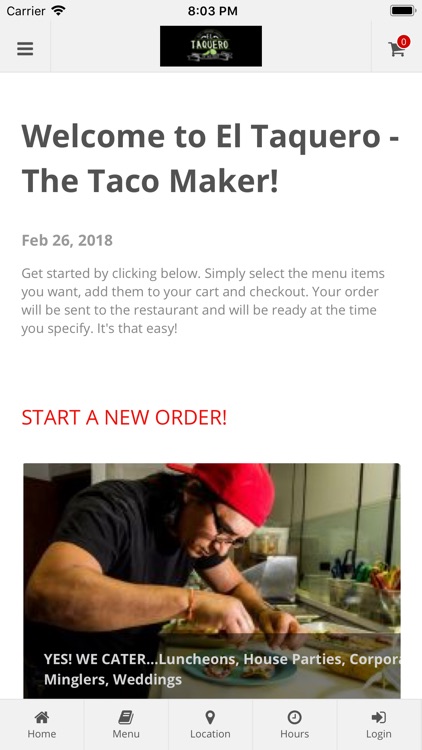 El Taquero The Taco Maker