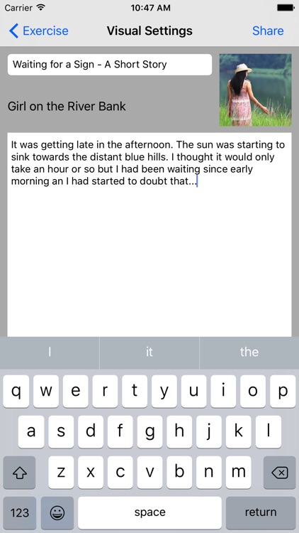 Creative Writing