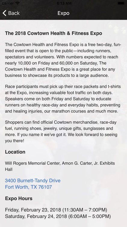 The Cowtown Marathon