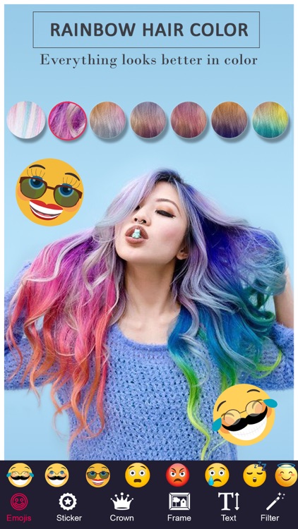 Multi Hair Color Changer App