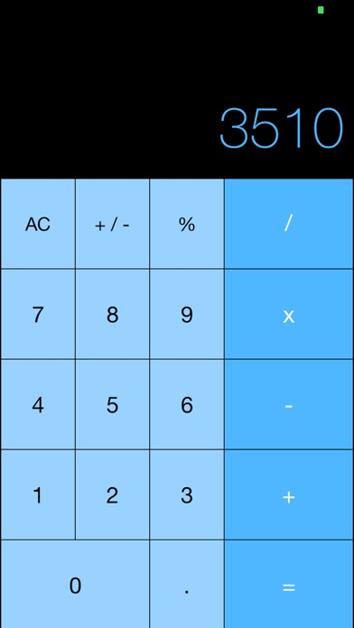 CalculatorBlue screenshot 2