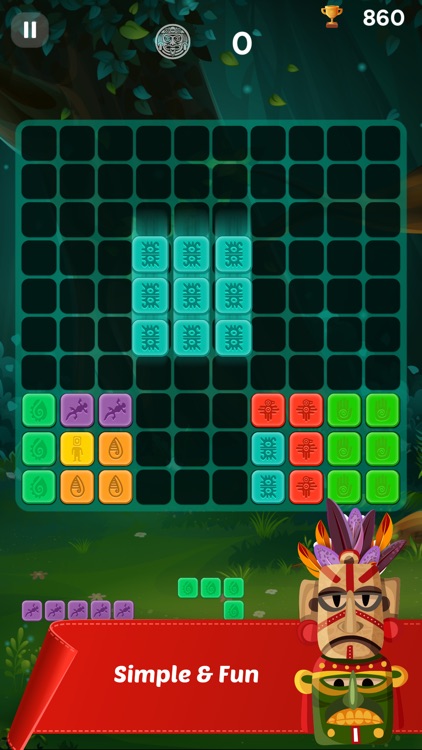 Maya Block Puzzle Game