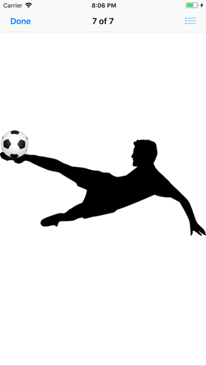 Silhouette Football Stickers(圖9)-速報App