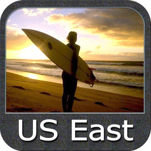 US East Charts Texas to Maine iOS App