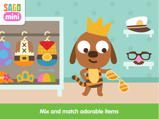 Sago Mini Babies Dress Up screenshot 2