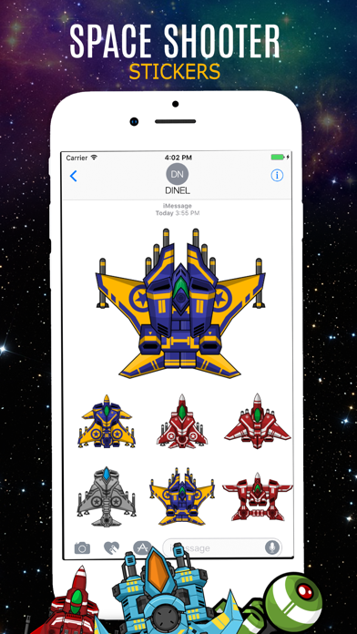Space & Shooting Emojis screenshot 2