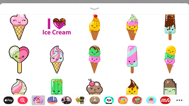 Ice Cream Funny Emoji Sticker(圖4)-速報App