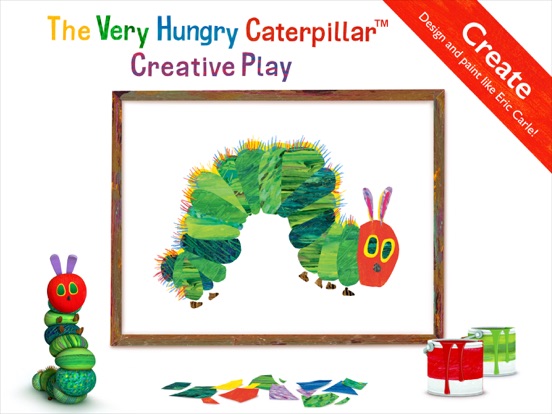 Caterpillar Creative Play iPad app afbeelding 1