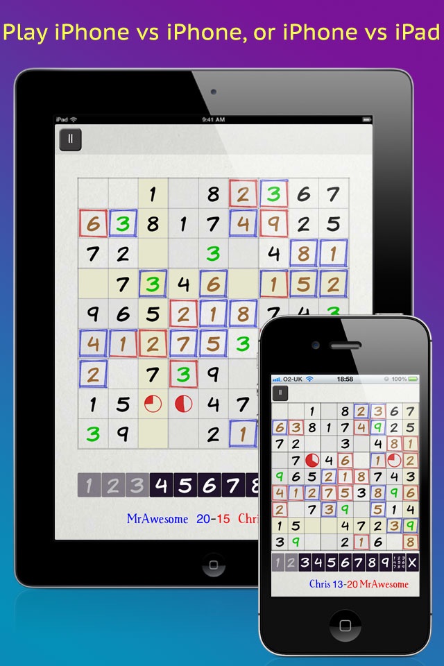 Sudoku Party (multiplayer/solo puzzles) screenshot 2