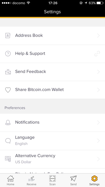 Bitcoin Wallet By Bitcoin.com screenshot-3