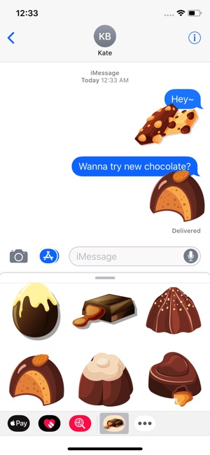 Chocolate Bonbons Stickers(圖2)-速報App