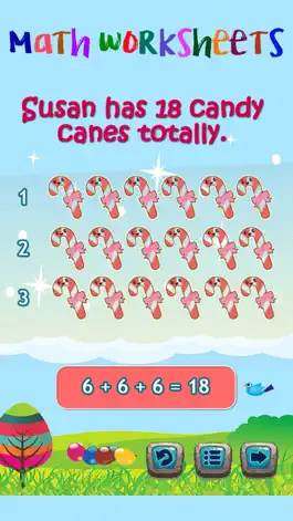 Game screenshot Easy Math Problems Worksheets apk