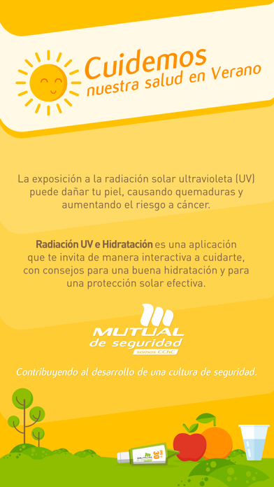 Radiación UV e Hidratación screenshot 2