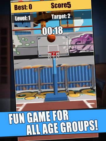 Flick Basketball Shooting screenshot 2